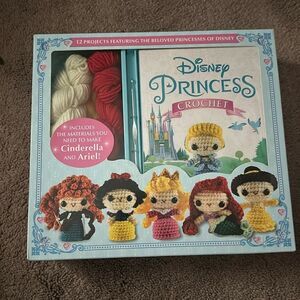 Disney princess crochet kit set